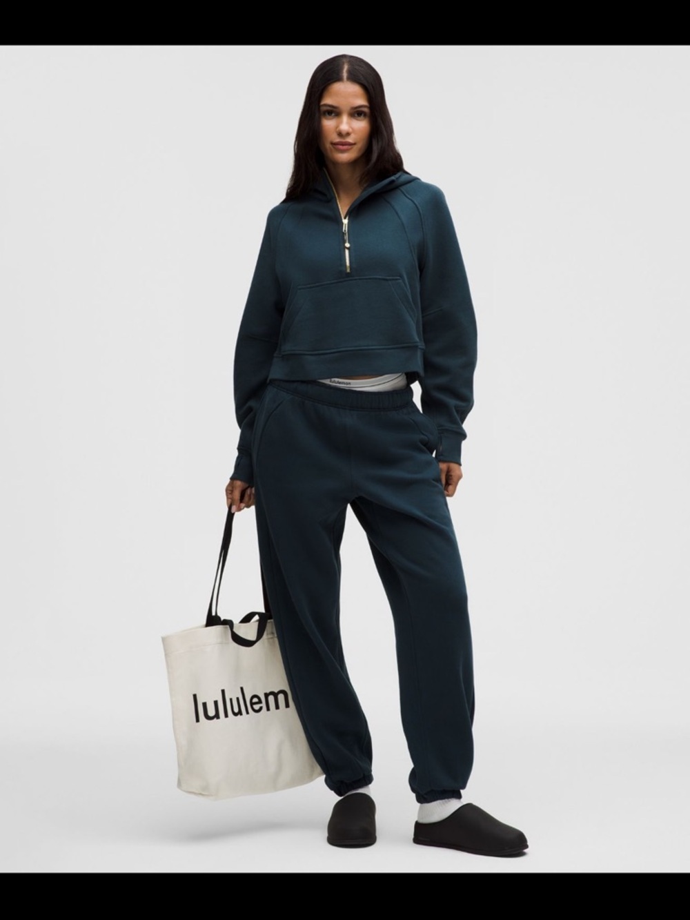 Lululemon Scuba Oversized Half Zip Hoodie NWT XS/S Indochine Gold - Picture 2 of 11